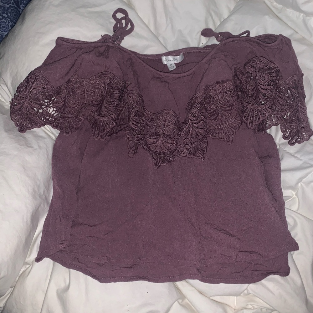 Over the shoulder shirt